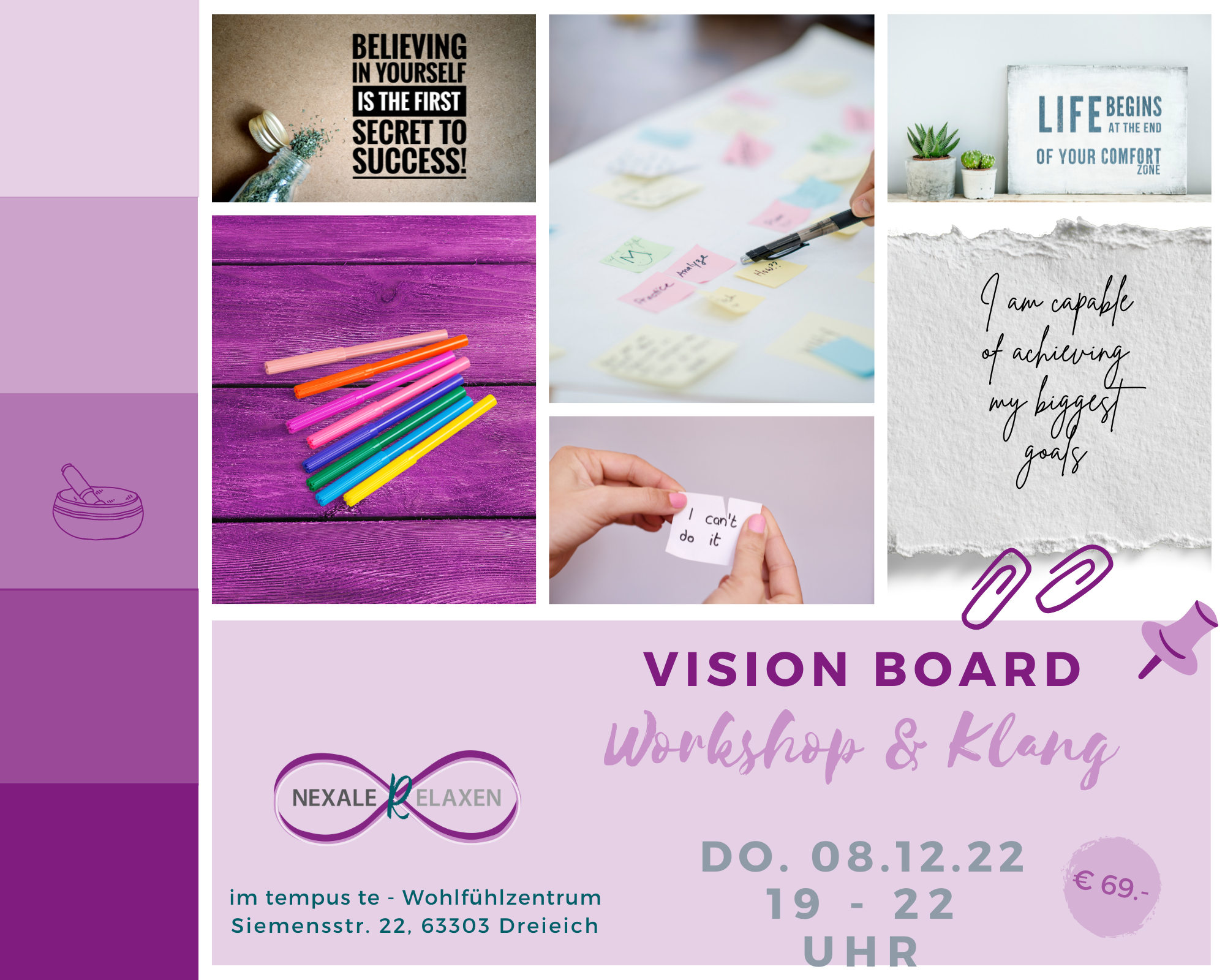 Workshop & Klang - Vision Board