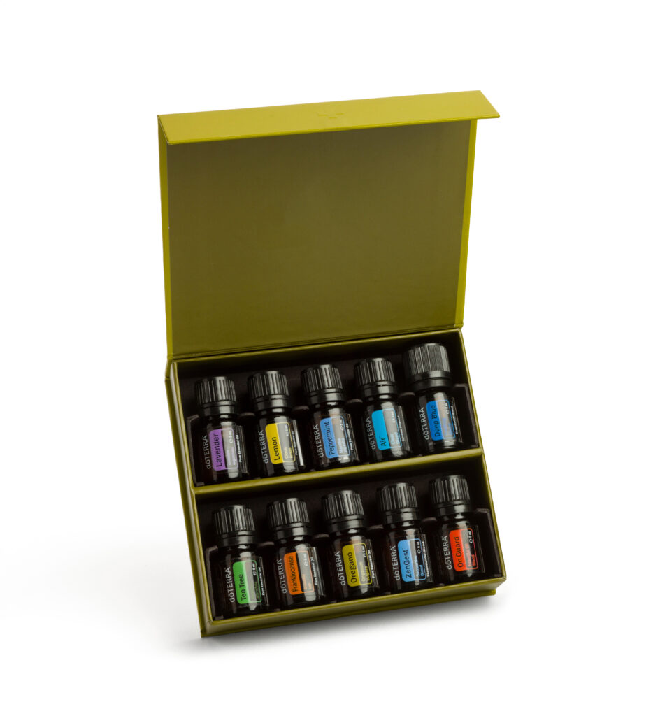 Home Essentials Kit mit insgesamt 10 ätherischen Ölen von doTERRA